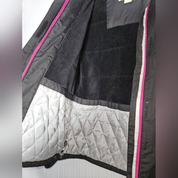 Natural Reflections Women's Hooded Black Winter Insulated Jacket,  Sz S - Picture 7 of 16